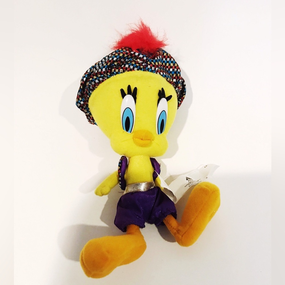Looney Tunes GENIE SWAMMI Tweety Bird Plush Figure 1999